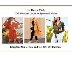 La Bella Vida 30% Off Winter Sale